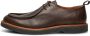 Shoe the Bear Moderne Wallabee Leren Schoenen Brown Heren - Thumbnail 1