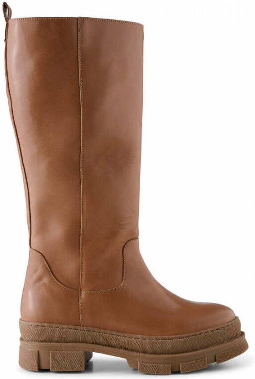 Shoe the Bear Olga boots leather Bruin Dames