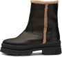 Shoe the Bear Olga laars leer warm Zwart Black Dames - Thumbnail 3