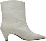 Shoe the Bear Paula Enkellaars Trendy Croc Details White Dames - Thumbnail 2