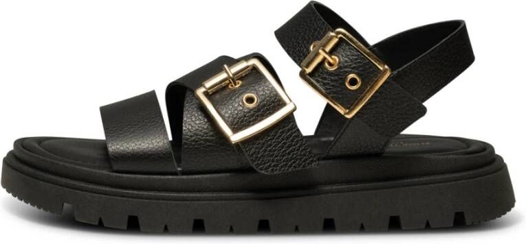 Shoe the Bear Rebecca Gesp Sandaal Zwart Black Dames