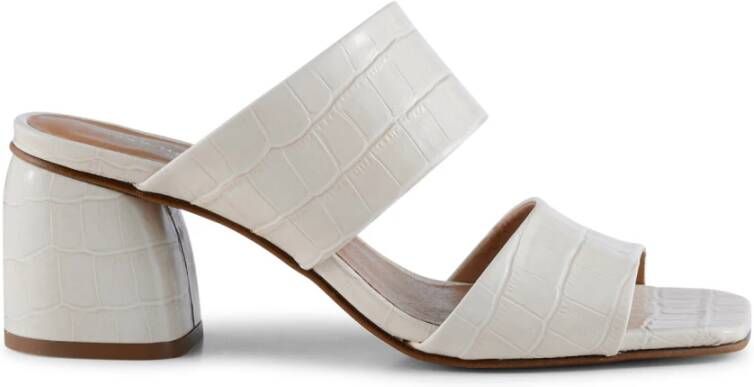 Shoe the Bear Runa mules lederen oco Wit Dames