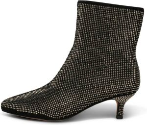 Shoe the Bear Saga Crystal Zwarte Strass Laarzen Zwart Dames