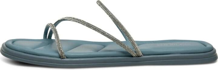 Shoe the Bear Selena Glam Sandal Italiaanse Elegantie Blue Dames