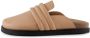 Shoe the Bear Stijlvolle Leren Klompen Beige Dames - Thumbnail 2