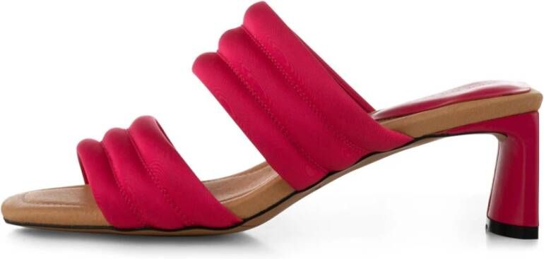 Shoe the Bear Sylvi hak textiel Roze Satijn Pink Dames