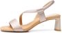 Shoe the Bear Sylvi Slingback Hoge Hak Sandalen White Dames - Thumbnail 1