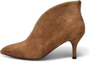 Shoe the Bear Valentine Hak Suède Laarzen Bruin Dames