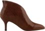 Shoe the Bear Valentine Heeled Boots Brown Dames - Thumbnail 1