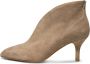 Shoe the Bear Valentine Suède Haklaarzen Taupe Beige Dames - Thumbnail 1