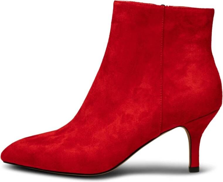 Shoe the Bear Vega Suède Haklaars Vurig Rood Red Dames