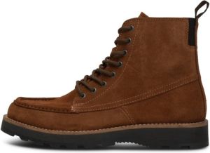 Shoe the Bear Waterafstotende Suède Veterschoen Bruin Heren