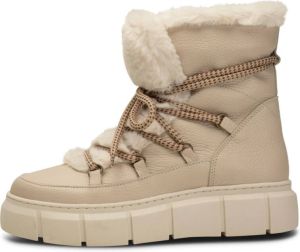Shoe the Bear Winterboot Leer OFF White Wit Dames