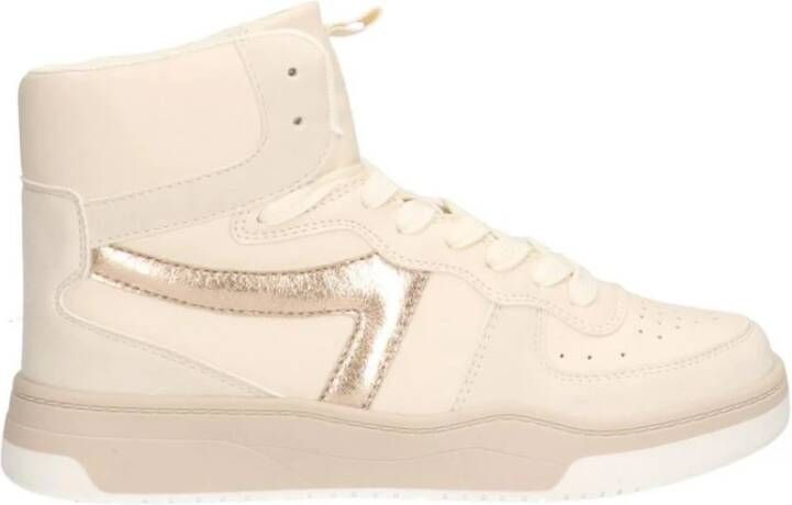 Shoecolate Off-White Hoge Sneaker White Dames