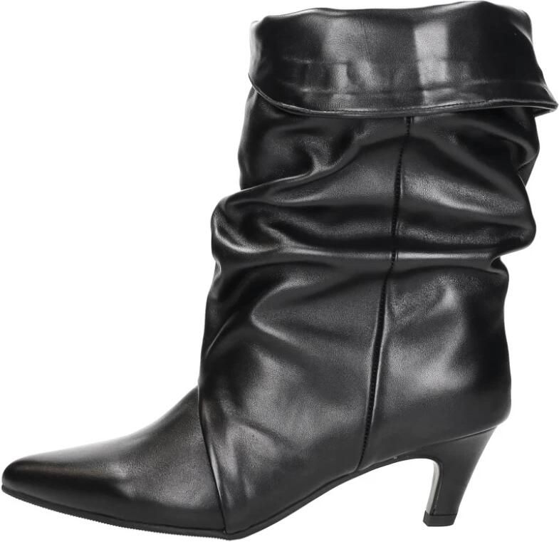 Shoecolate Enkellaarsjes Hak Enkellaarsjes Hak Zwart - Foto 2