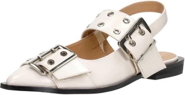Shoecolate Slingbacks gebroken wit - Foto 3