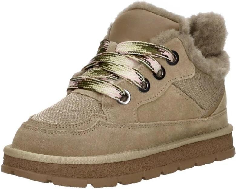 Shoecolate Veterschoenen Laag Veterschoenen Laag Taupe - Foto 3