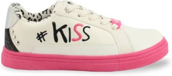 Shone Schoenen Sportschoenen 19058-007_WHITE Kinderen white hotpink
