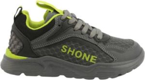 Shone Sportschoenen Kinderen 903-001 gray greenyellow