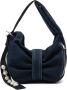 Simone Rocha Indigo Blauwe Boogvormige Schoudertas - Thumbnail 1