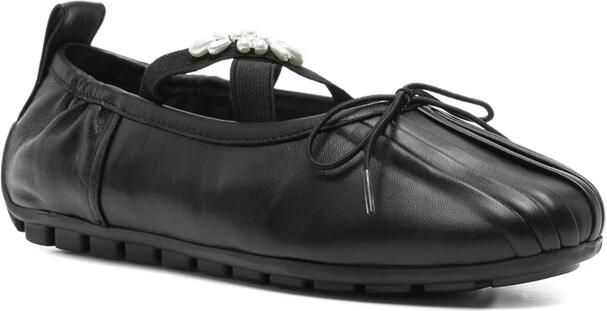 Simone Rocha Zwarte Erwt Schoenen Bpt1B 0799