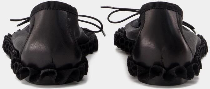 Simone Rocha Tutu Frill Ballerinas Mesh Black in zwart - Foto 2