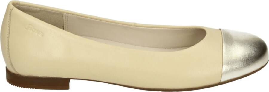 Sioux VILLANELLE-702 Ballerinaschoenen Wit beige