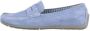 Sioux Blauwe dames mocassins comfortabel design - Thumbnail 2