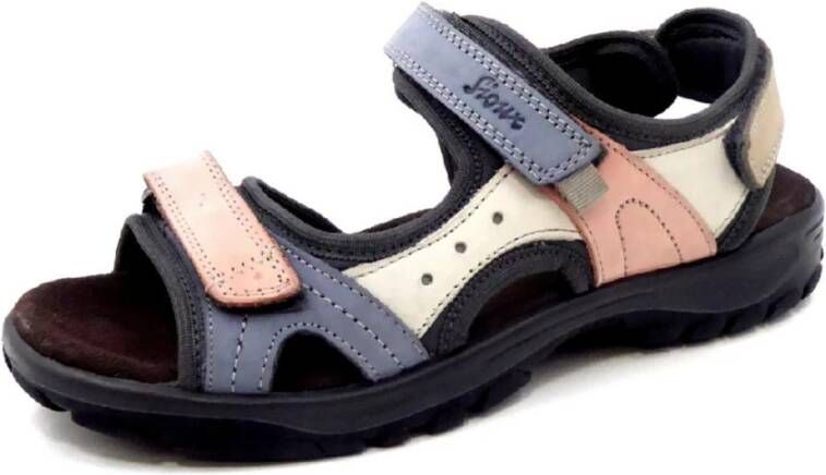 Sioux Blauwe dames sandalen voor zonnige dagen
