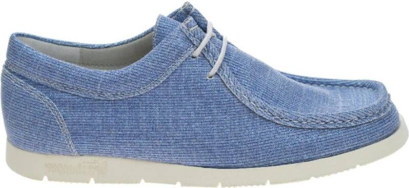Sioux Blauwe Veterschoenen