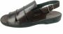 Sioux Braun Platte Sandalen - Thumbnail 1