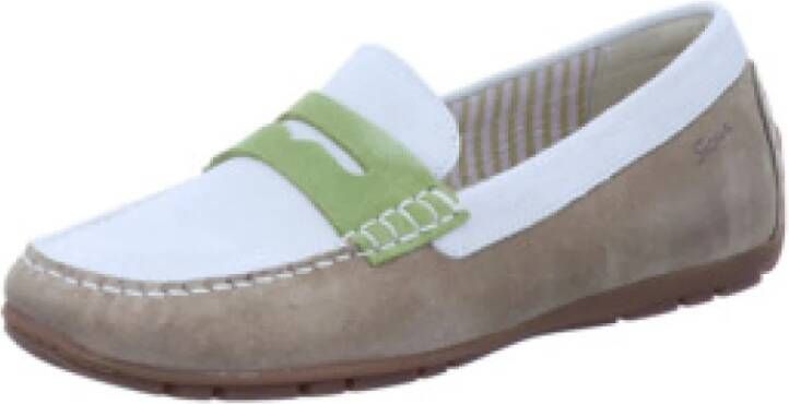 Sioux Bruine Dames Mocassins Comfortabele Stijl