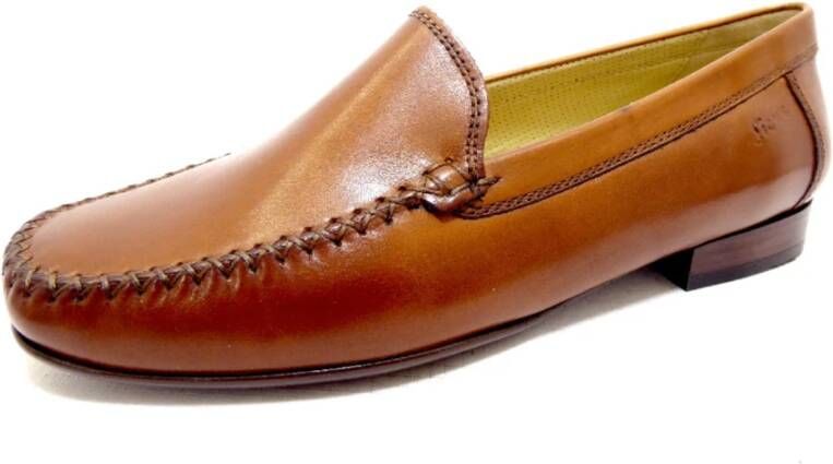 Sioux Bruine Mocassin Pantoffels
