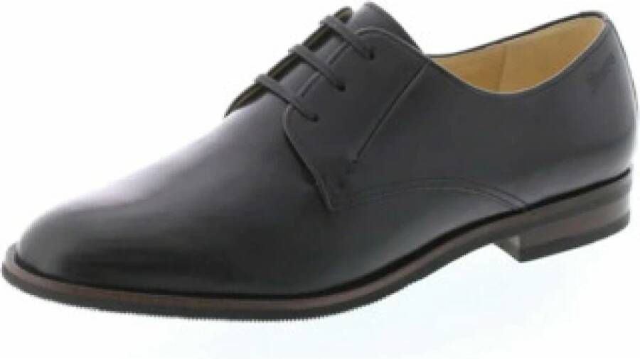 Sioux Elegante zwarte heren zakelijke schoenen