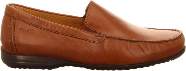 Sioux Heren Bruine Mocassins Slipper
