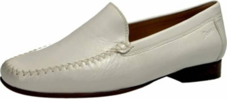 Sioux Witte dames mocassins zachte comfortabele stijl