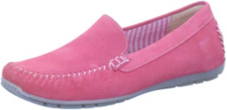 Sioux Klassieke dames mocassins in effen kleuren