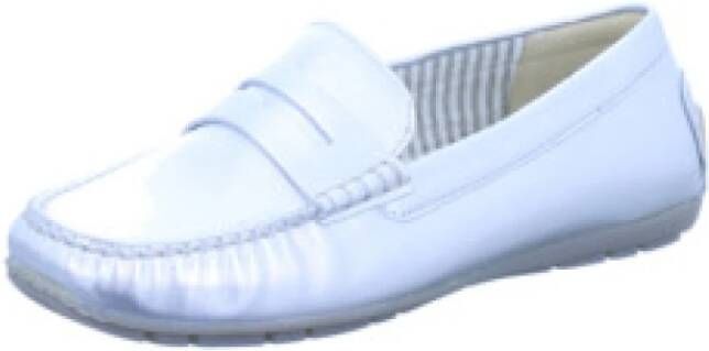 Sioux Klassieke dames mocassins in effen kleuren