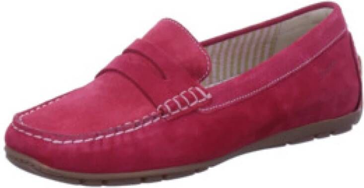 Sioux Klassieke dames mocassins in effen kleuren