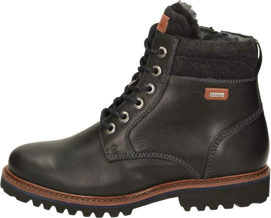 Sioux ADALR.-704-TEX-LF-H Vrije tijd half-hoogHeren veterschoenHeren sneakers Zwart - Foto 3