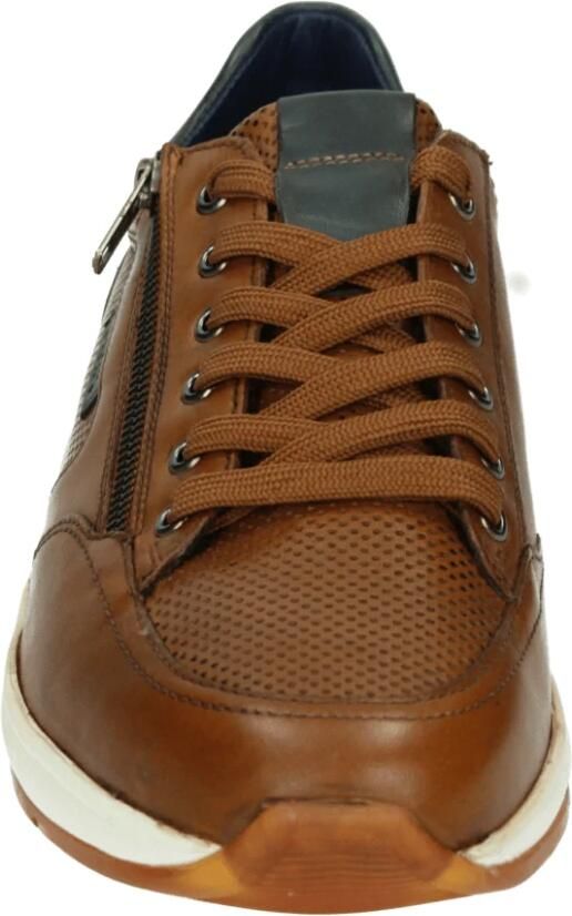 Sioux TURIBIO-710-J Lage sneakersVrije tijdsschoenenHeren sneakers Cognac - Foto 2