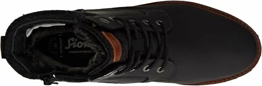 Sioux ADALR.-704-TEX-LF-H Vrije tijd half-hoog Heren veterschoen Heren sneakers Zwart - Foto 12