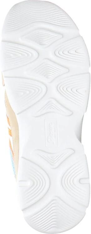 SIOUX Sneakers laag beige lichtblauw oranje wit - Foto 8