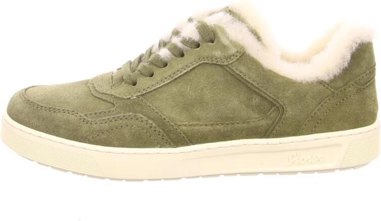 SIOUX Sneakers laag 'Maites' olijfgroen