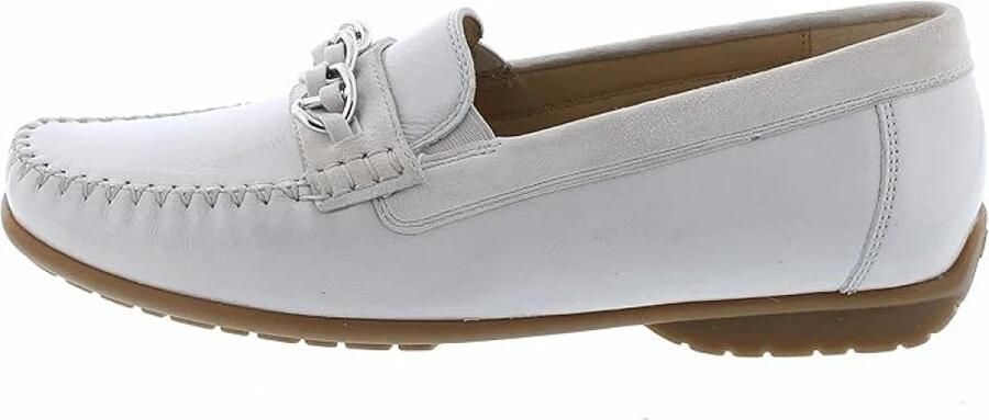 Sioux CORTIZIA 730 6168730 Off White Mooie dames lak mocassin