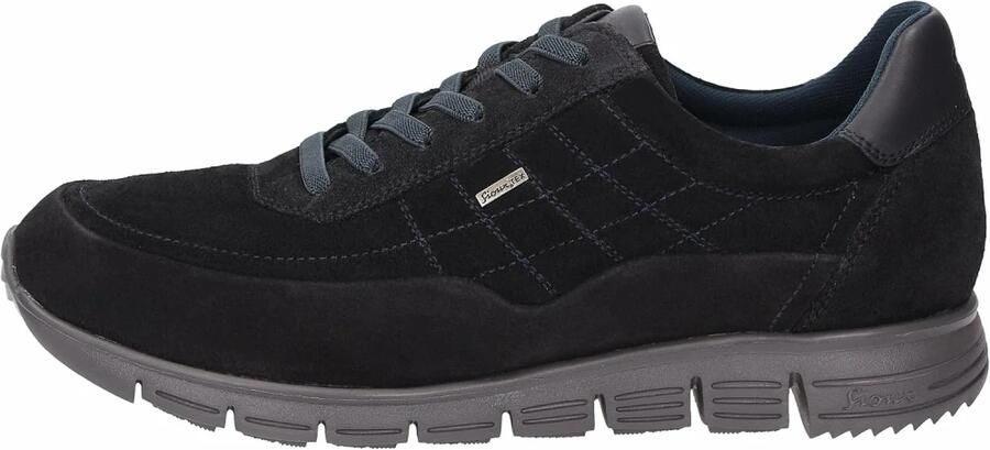 SIOUX Sneakers laag 'Mokrunner' donkerblauw zwart
