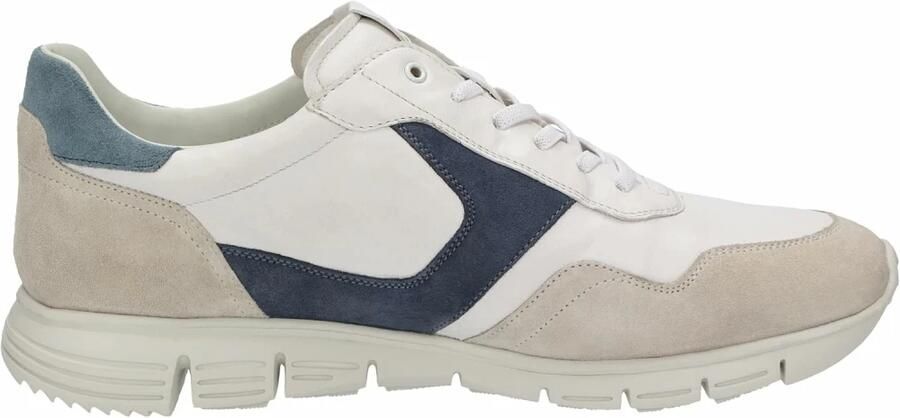 SIOUX Sneakers laag 'Mokrunner-H-019' beige donkerblauw offwhite