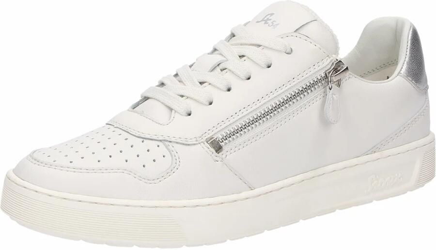 SIOUX Sneakers laag 'Tedroso' zilver natuurwit