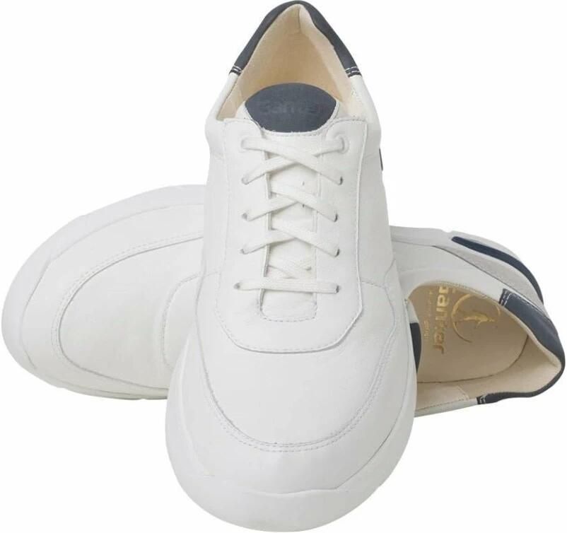 Ganter 251721~~~~~~~~~~~~~~~~~~~~~~~~ Lage sneakersVrije tijdsschoenen Heren sneakers Wit beige - Foto 2
