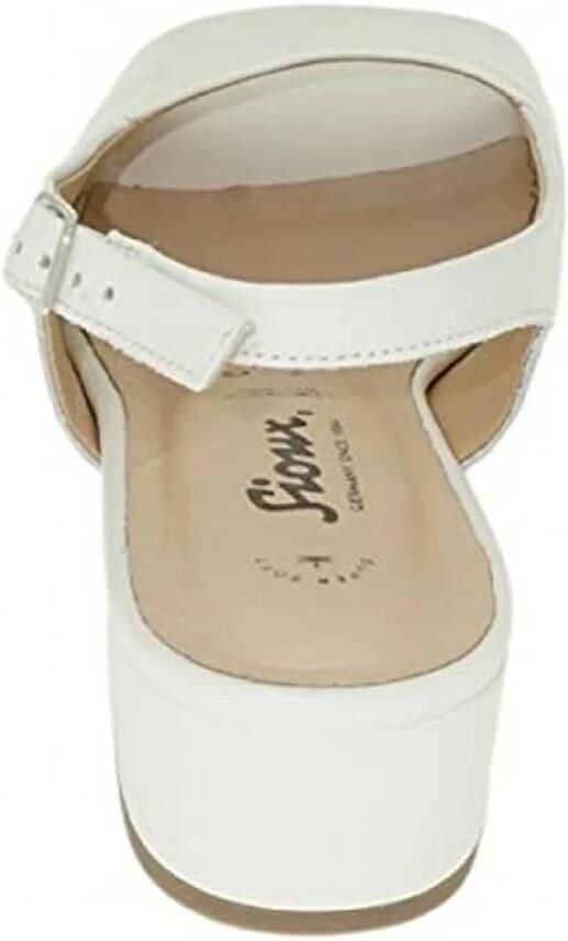 Sioux Witte Strappy Sandalen voor Dames - Foto 3